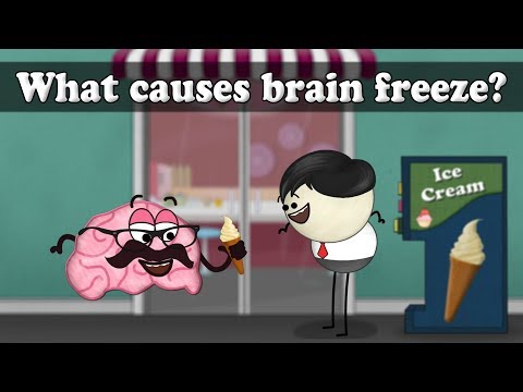 What causes brain freeze? | #aumsum #kids #education #science #learn